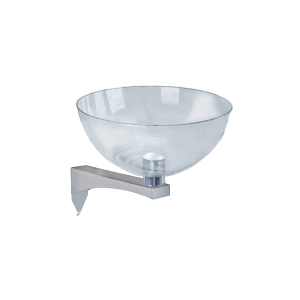 Azar Displays 12" Bowl Display W/ Extension Arm for Sky Tower Unit 300257 - main